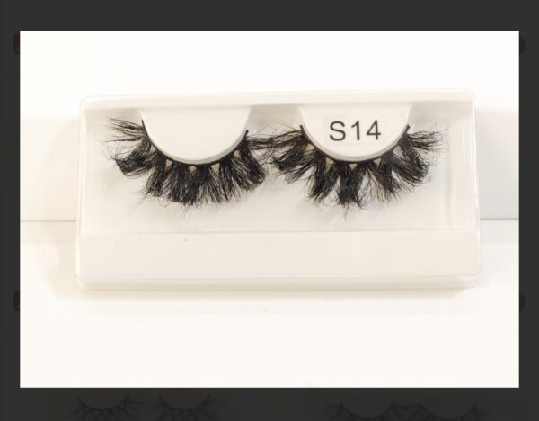 25mm fluffy mink